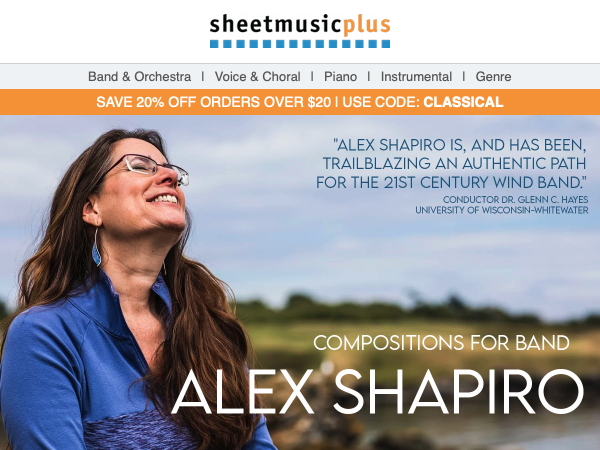 Alex's Activist Music catalog at Sheet Music Plus